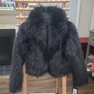 Art Class Charcoal Teddy Jacket